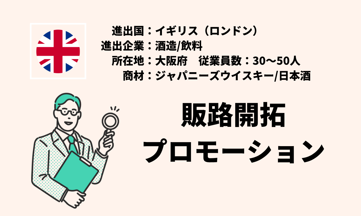 ジャパニーズウイスキー/日本酒｜販路開拓＋プロモーション