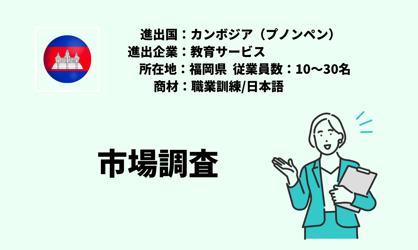 職業訓練/日本語｜市場調査